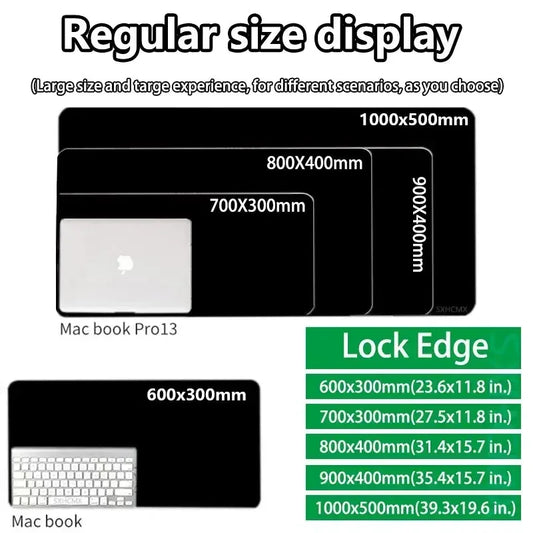 Anime Mouse Pad HD Printing Blastoise Charizard Fearow Computer Gaming Desk Accessories Edge Rubber P-pokemo Keyboard Playmat