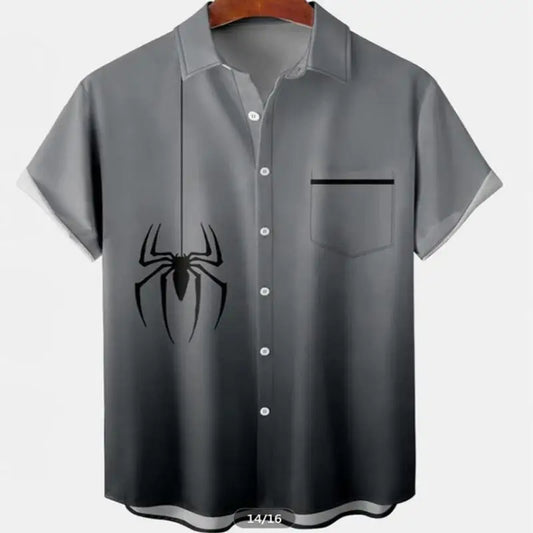 Stripe Silky Printing High Qualit Vintage Oversized Novelties Trend To Sell Men's Casual Social Solid Color Hawaii Shirt Hot New colors