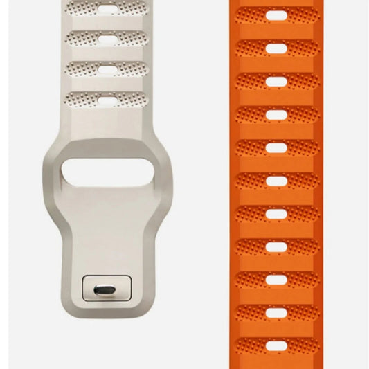 Silicone Strap For Samsung Galaxy Watch Ultra 47mm Watch Band Soft Sport Bracelet Breathable Wristband For Samsung Galaxy Ultra