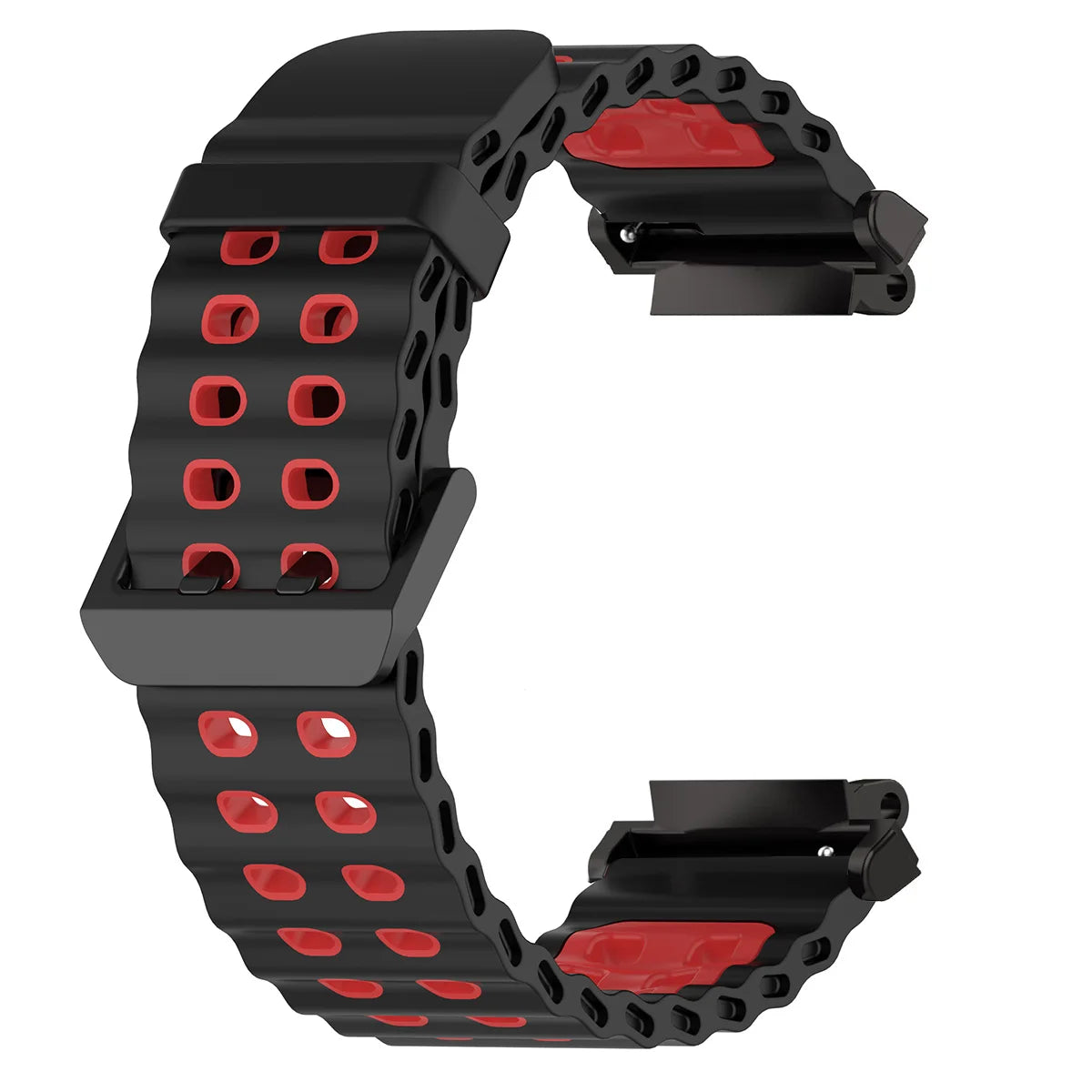 Breathable Silicone Band For Huami Amazfit T-Rex 3 2 Wrist Bracelet Colorful Marine Strap For Amazfit T-Rex Sport Watchband Belt