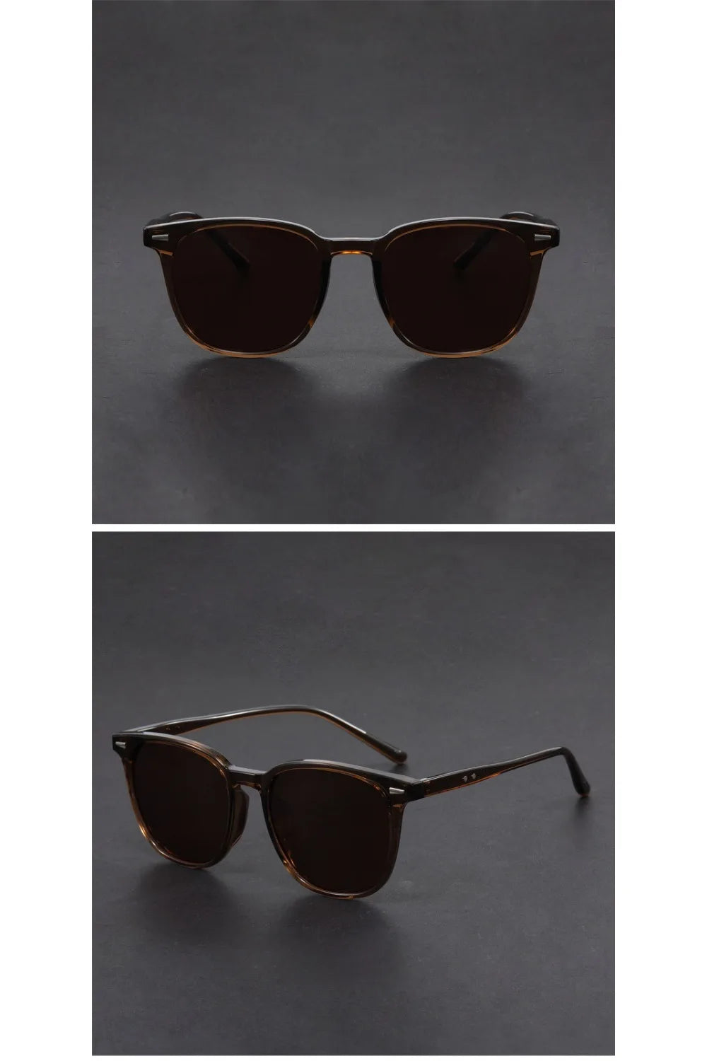Male and female ultralight round sunglasses driving fishing UV polarized fashion glasses
