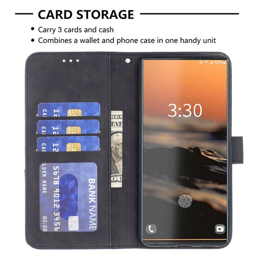 Wallte Hijab Edge Magnetic Flip Leather Case For Samsung Galaxy S24 Ultra S23 FE Note 20 10 Lite Cover