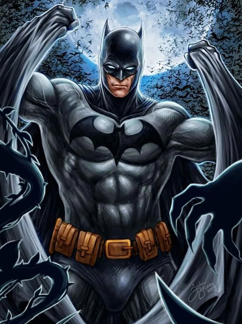 Comics Batman DC Diamond Painting New Pixel 5D Wall Posters