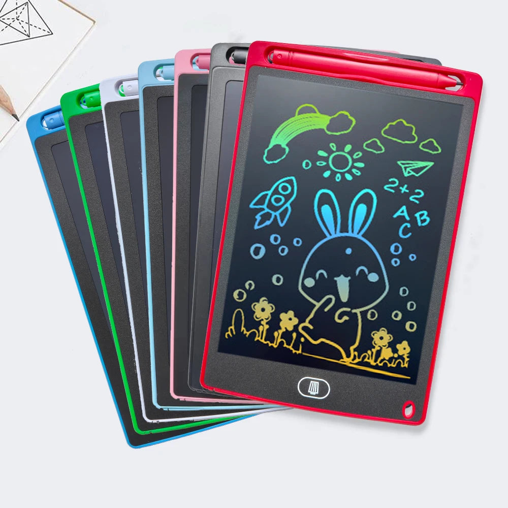 Tableta de escritura LCD de 8,5 pulgadas, tablero de dibujo, juguetes educativos para niños, cumpleaños, Acción de Gracias, Halloween, Pascua, regalos de Navidad