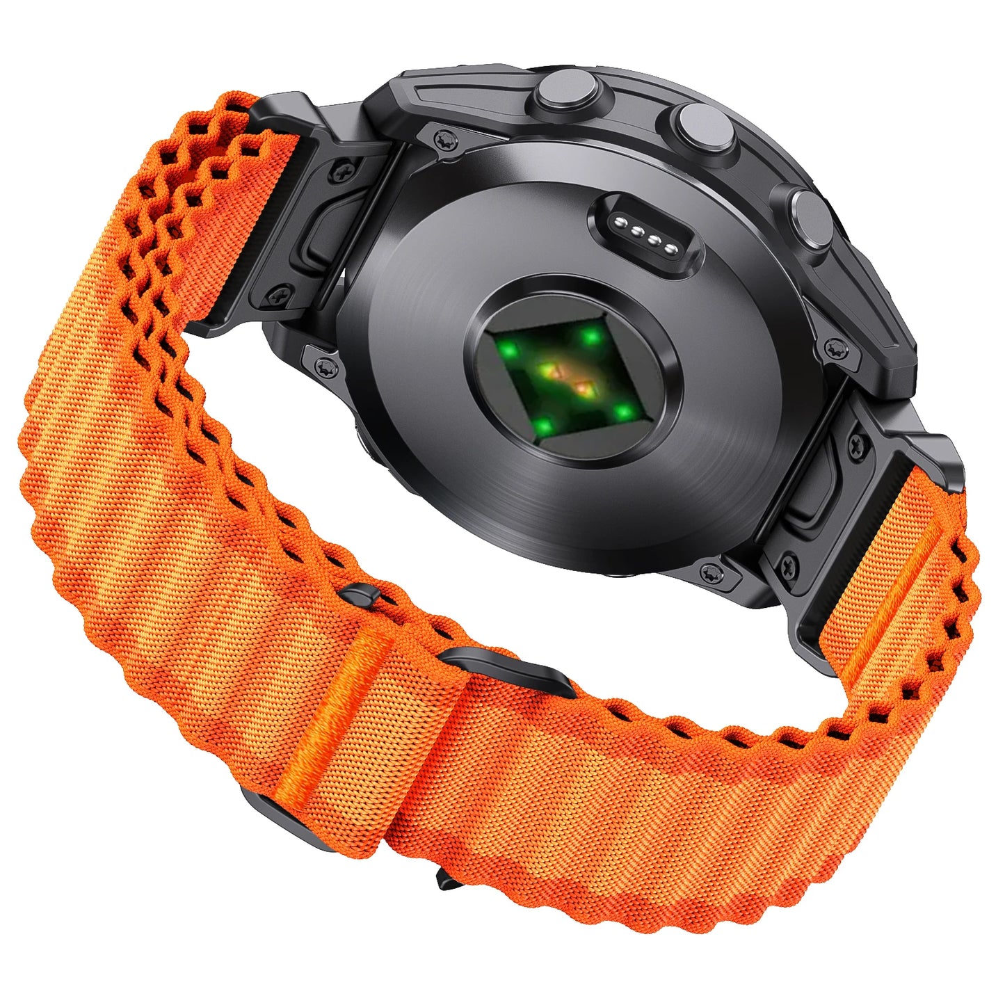QuickFit 26mm 22mm Two Tone Nylon Strap For Garmin Fenix E 8 7X 7 6 6X/Epix Pro Gen 2 51mm 47mm/Tactix Watch Band Accessories