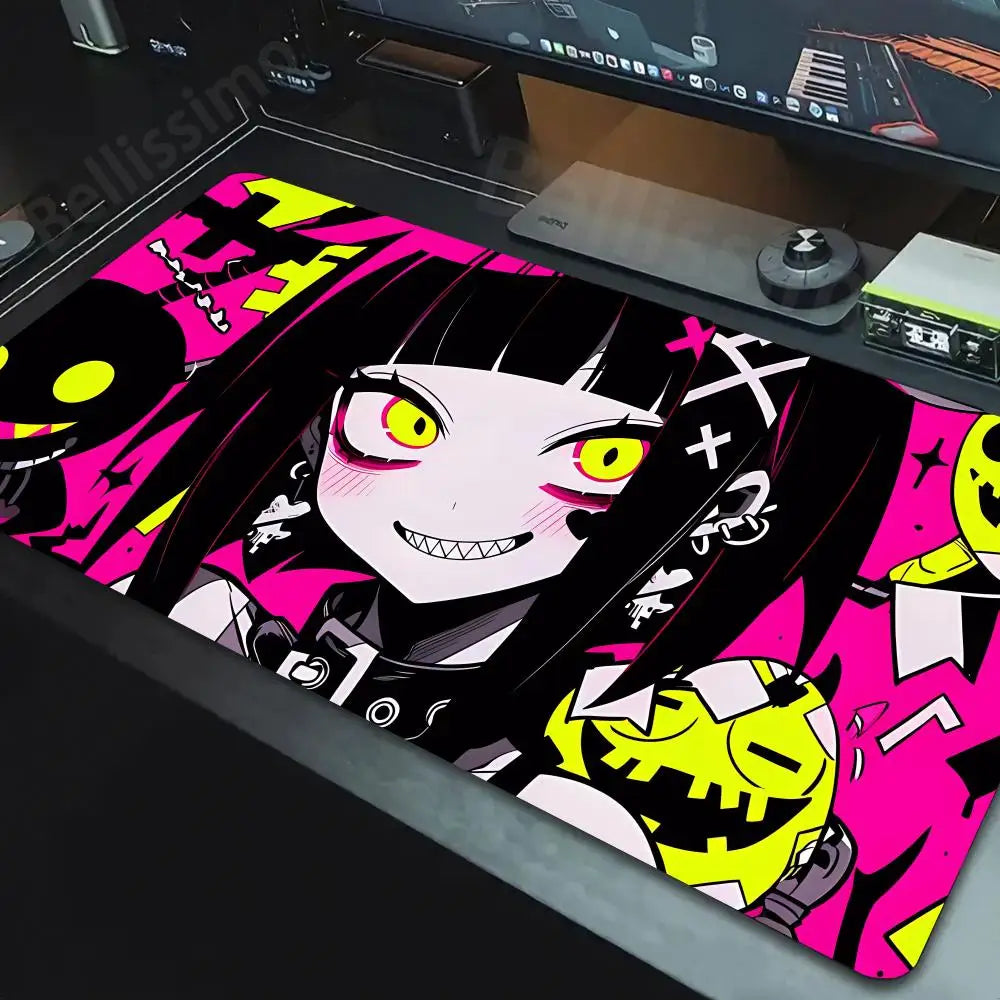 Kawaii Girl Xxl Mouse Pad 1200x600mm Cute Anime Girl Desk Pad PC Computer Office Mouse Pad Keyboard Gamer Gaming Accessories