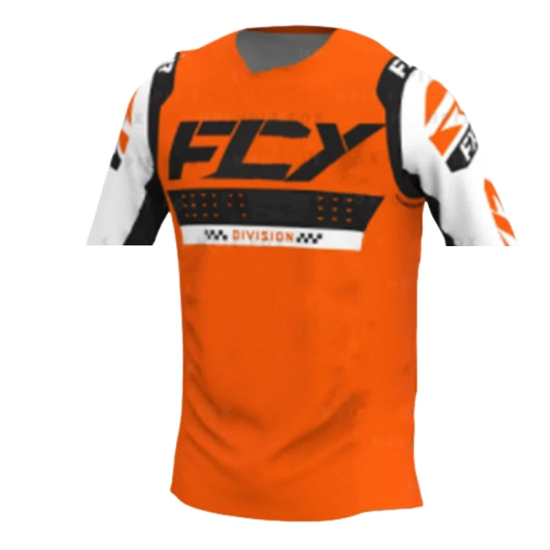 Mountain Bike Downhill Jerseys MTB Bike Shirts Offroad DH Motorcycle Jersey Motocross Sportwear Clothing Short sleeve cycling