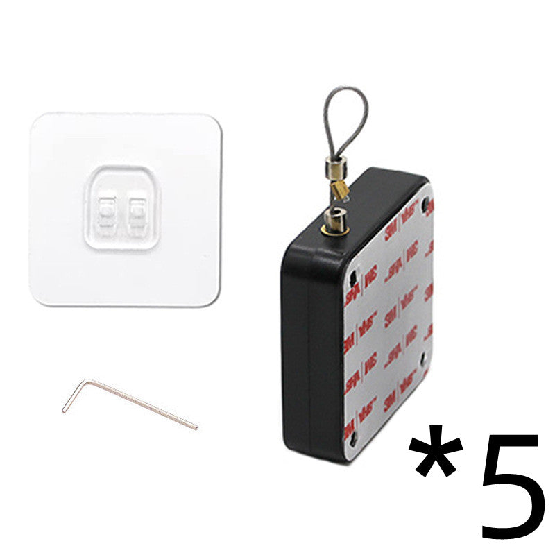 Automatic door closer for sliding door with installation tools and adhesive backing for easy setup
