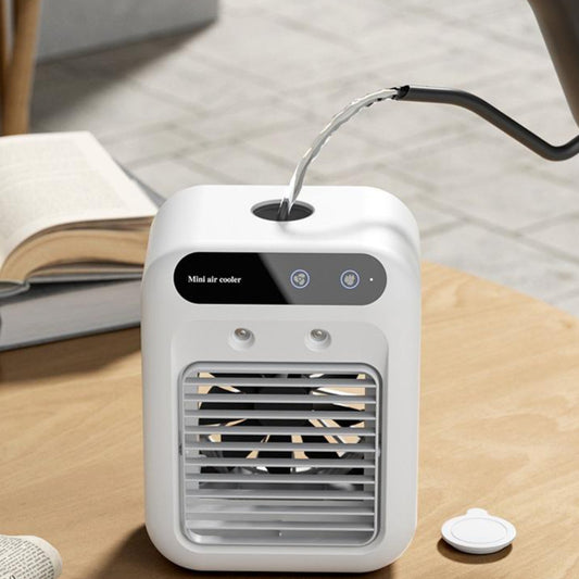 Air Conditioner Air Cooler Fan Water Cooling Fan Air Conditioning For Room Office white-ivory color
