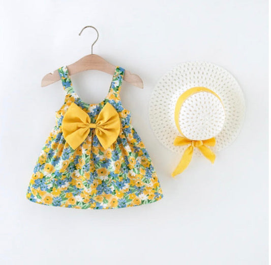 Flower baby girl dress set - NS Superstore