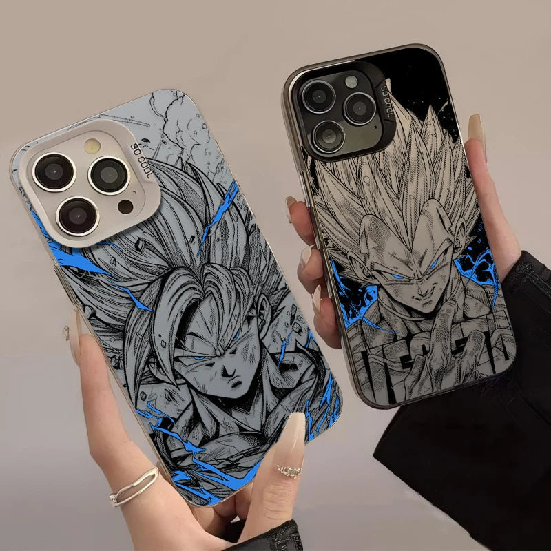 Dragonguard Saiyan Shield iPhone Case (Ultra Instinct Goku): Shockproof Style for Everyday Drops