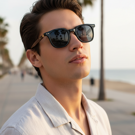 Men’s Vintage PC Frame Sunglasses (Classic Driving Eyewear)