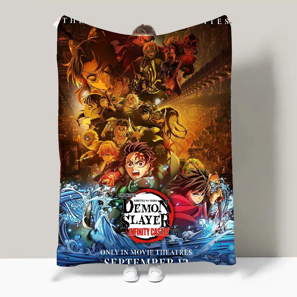 Cozy Up with the Demon Slayer Anime Blanket – Your New Favorite Anime Throw