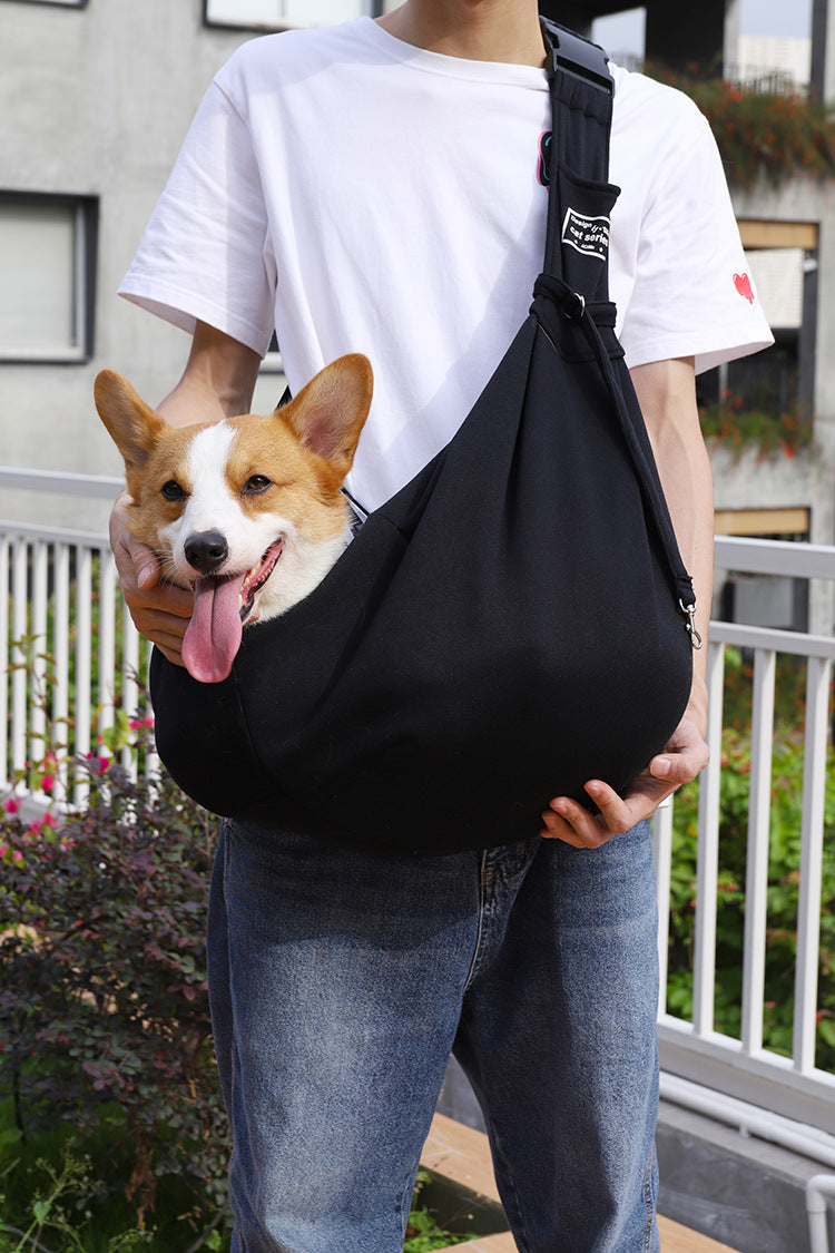 Nueva mochila plegable para perros, bolsa transpirable para salir y gatos