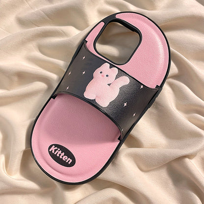 Cartoon Dog Slippers Suitable For iphone cases