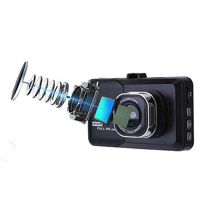 Salmon Lucky 1080P dash cam for car - 120° Wide, Loop Rec