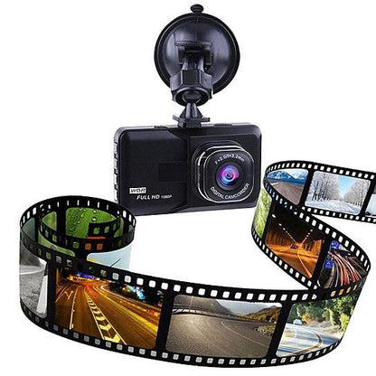 Salmon Lucky 1080P dash cam for car - 120° Wide, Loop Rec
