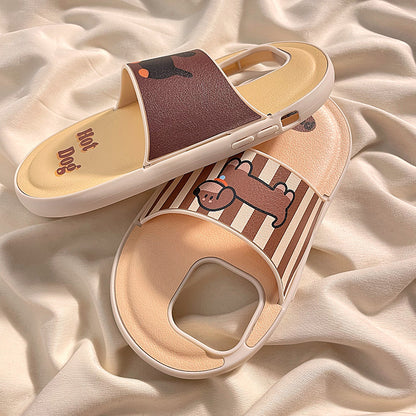 Cartoon Dog Slippers Suitable For iphone cases