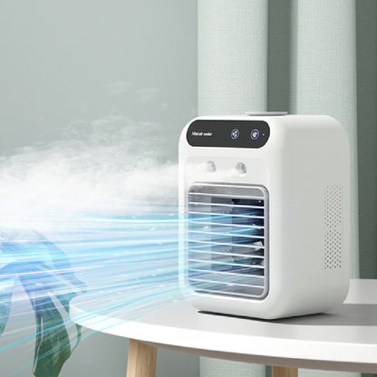 Aire acondicionado, ventilador enfriador de aire, ventilador de refrigeración por agua, aire acondicionado para habitación, oficina, color blanco-marfil