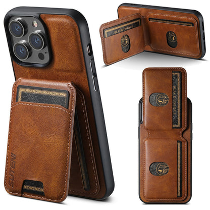 Iphone Leather Business Card Phone Case
