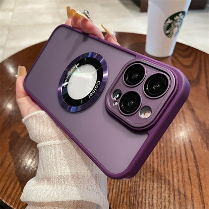 iphone 15 Phone Case Magnetic Skin-absorbing 14promax Protective Case