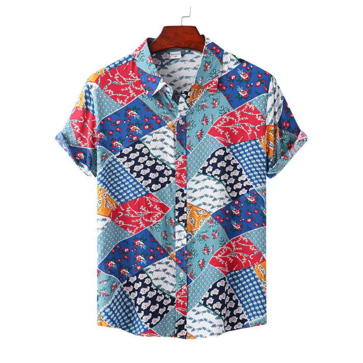 Plus Size 3D Shirt Hot Sale Series 3D Digital Printing Hawaiian Shirt