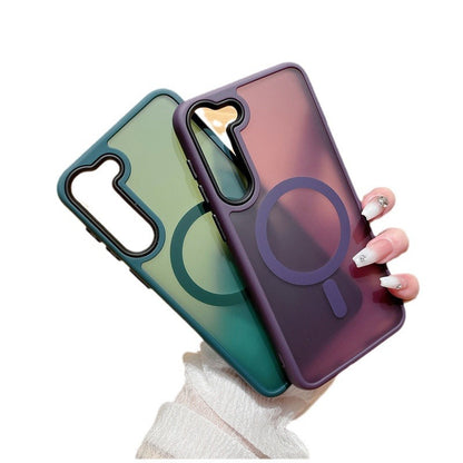 Acrylic Magnetic Soft Color Frosted Skin Feeling Phone Case