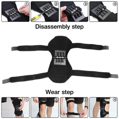 Joint Support Knee Pads Knee Protector Brace Support Powerful Rebound Spring Force Knee Booster