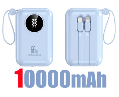 Power bank 50000mAh Large Capacity Power Bank 4 in 1 Fast Charging Powerbank Portable Battery Charger For iPhone Samsung Huawei