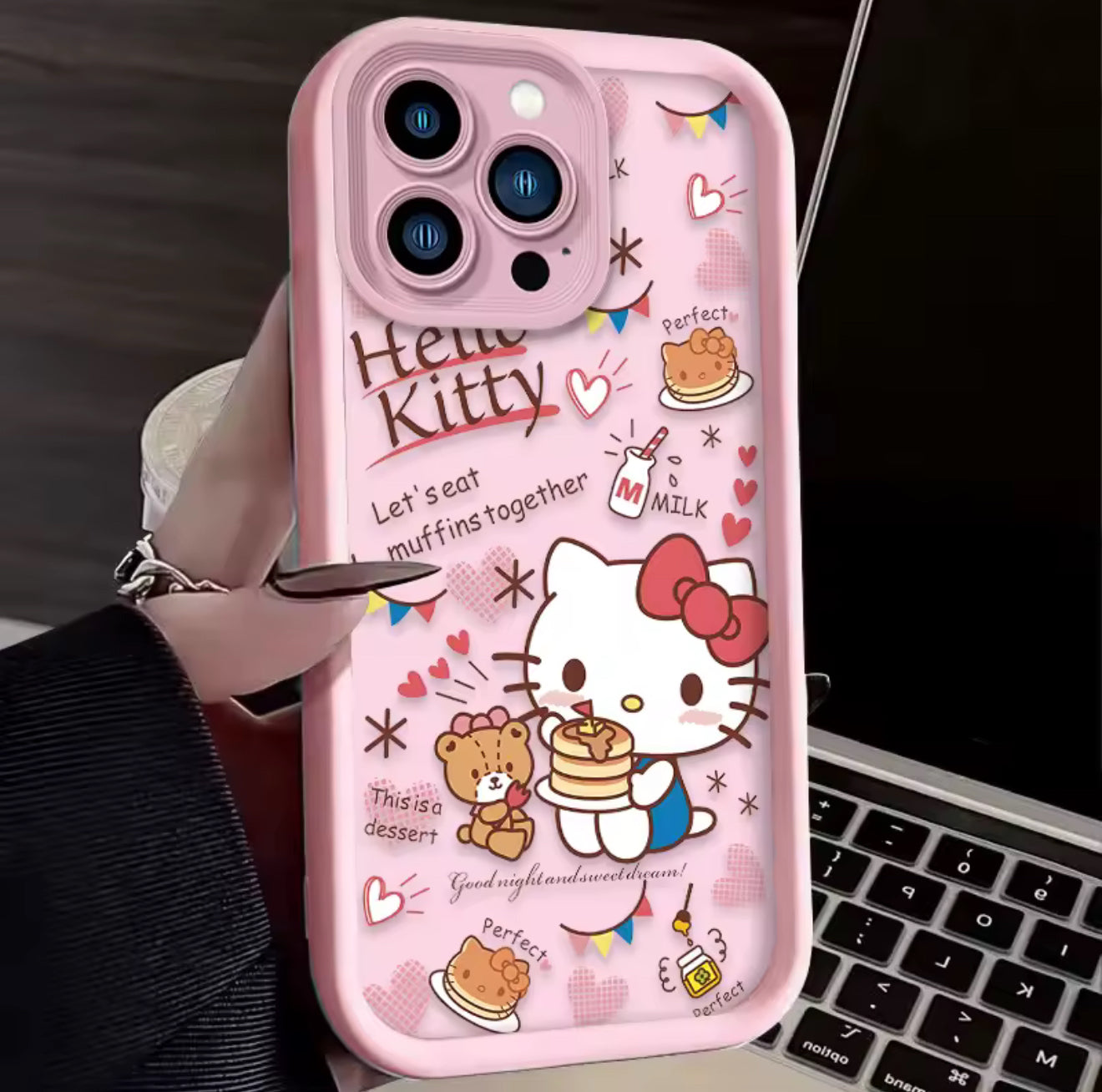 Hello Kittyyy Case for iPhone 14 15 Pro Max 13 12 11 X XS XR 7 8 Plus SE 2020 Silicone Shockproof Cover