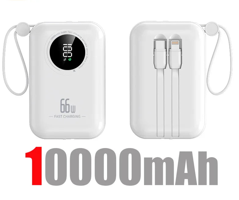 Power bank 50000mAh Large Capacity Power Bank 4 in 1 Fast Charging Powerbank Portable Battery Charger For iPhone Samsung Huawei