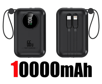 Power bank 50000mAh Large Capacity Power Bank 4 in 1 Fast Charging Powerbank Portable Battery Charger For iPhone Samsung Huawei