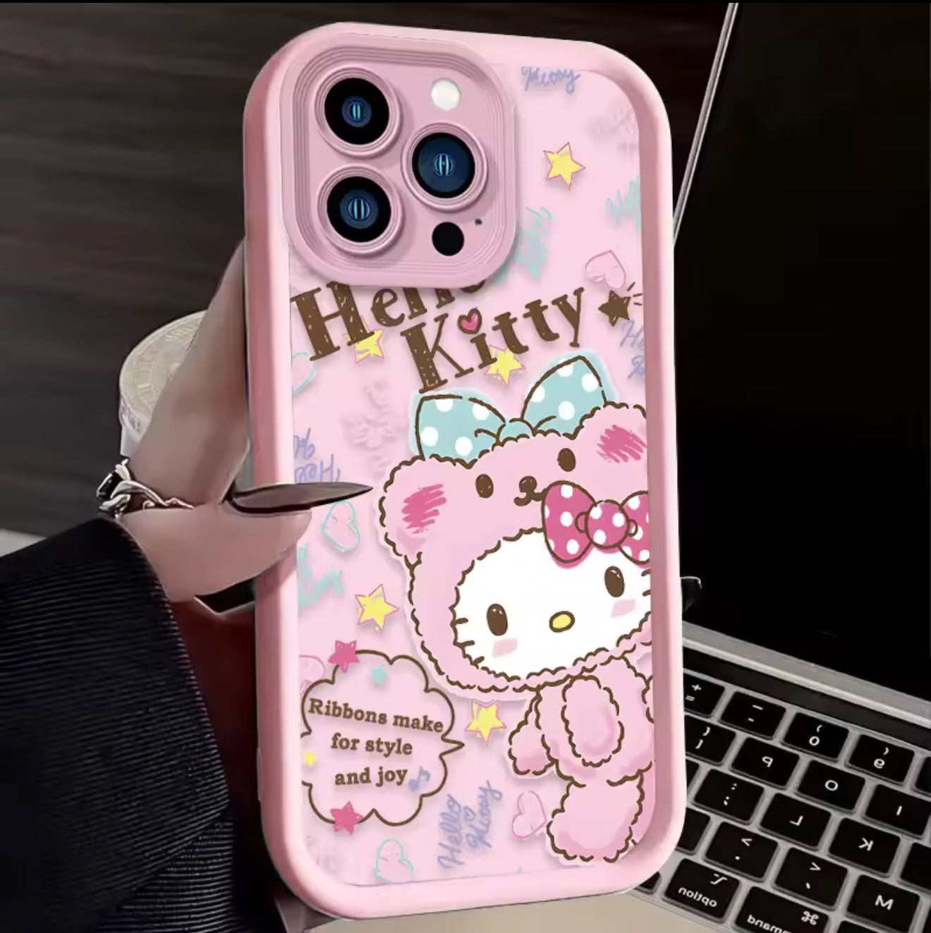 Hello Kittyyy Case for iPhone 14 15 Pro Max 13 12 11 X XS XR 7 8 Plus SE 2020 Silicone Shockproof Cover