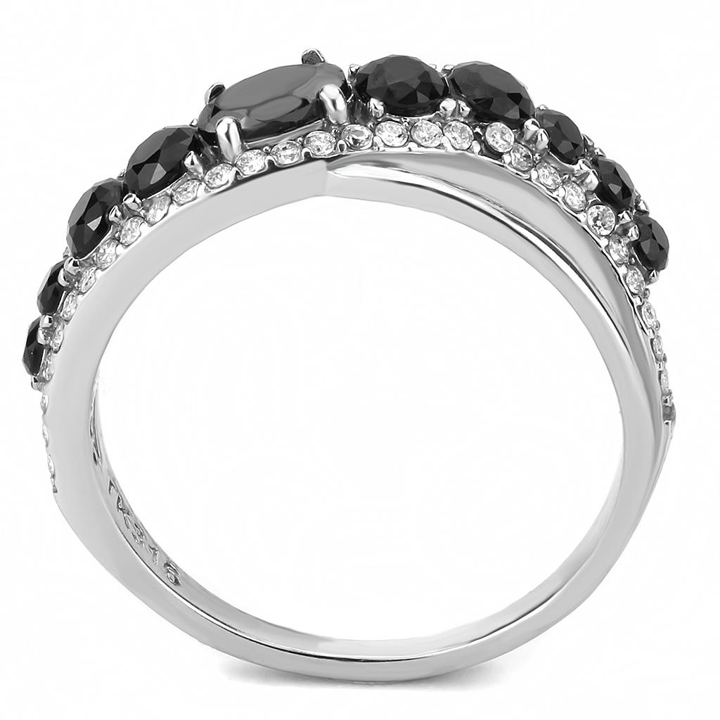 High polished (no plating) Stainless Steel Ring with AAA Grade