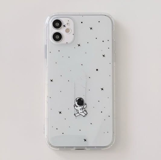 Creative cartoon Spaceman iPhone 15 Phone Case