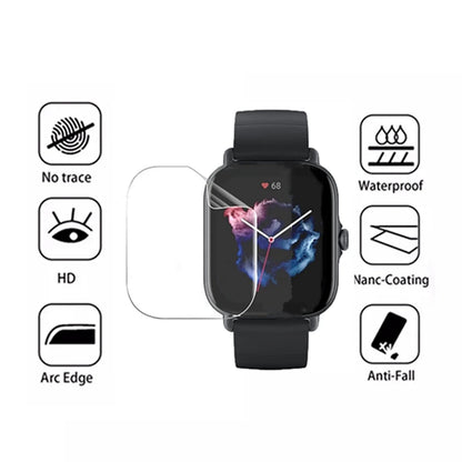 3PCS Soft Hydrogel Film For Amazfit GTS 3 GTS 2 2e GTS 2 Mini Smartwatch Screen Protector for GTS4 GTS2e GTS3 Film Not Glass