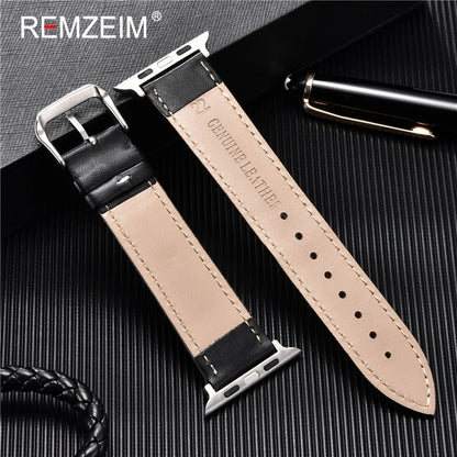 Casual PU Leather Strap for Apple Watch Band 49 45 44 42mm iwatch Ultra 8 7 6 5 4 3 SE Watch Accessories Wristband 41 40 38mm