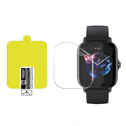 3PCS Soft Hydrogel Film For Amazfit GTS 3 GTS 2 2e GTS 2 Mini Smartwatch Screen Protector for GTS4 GTS2e GTS3 Film Not Glass