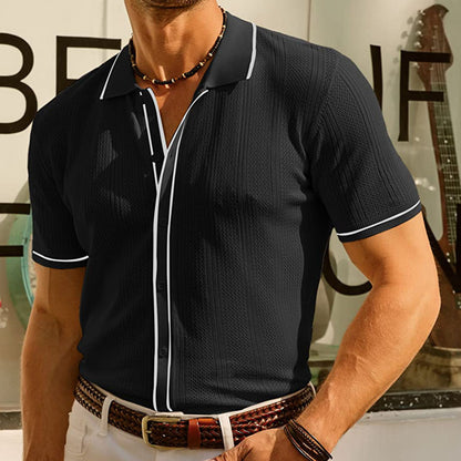 Men's summer knitwear casual short sleeve