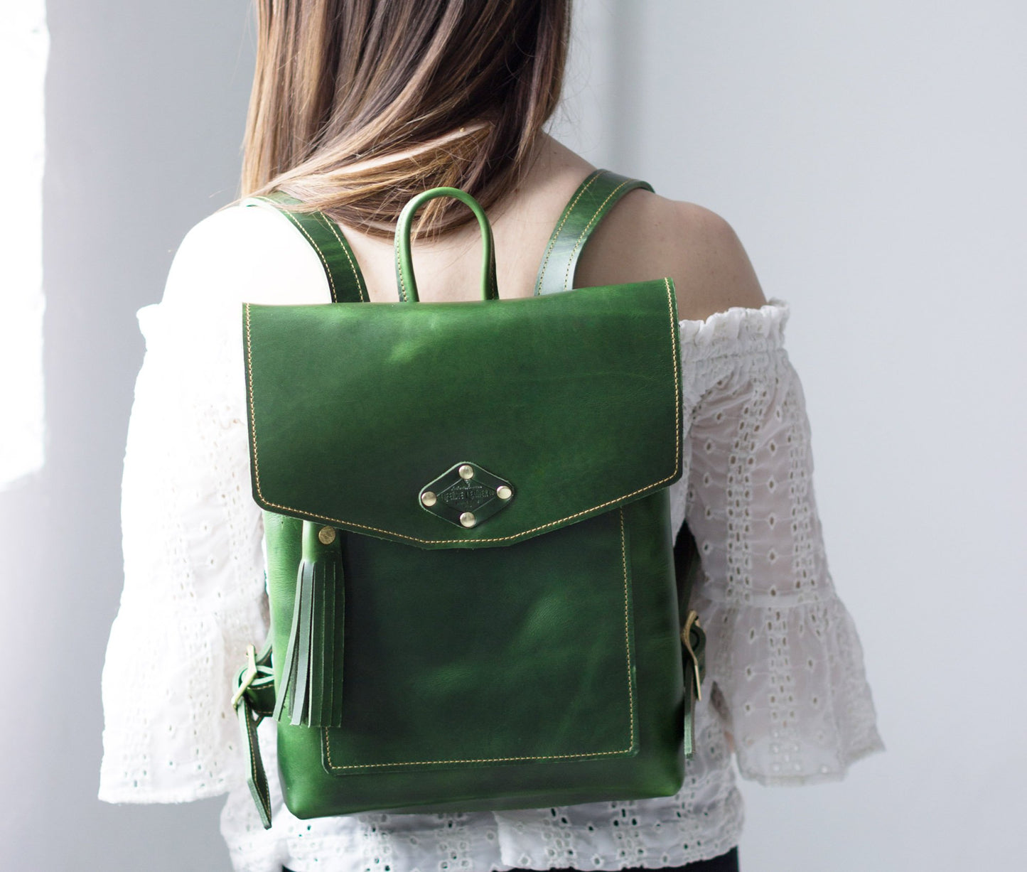 Leather Rucksack