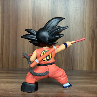 Naa Anime Dragon Ball Z Son Goku Kid Classic Scenes PVC Action Figure DBZ Goku Battle Piccolo Vegeta Master Roshi Model Toy 12cm