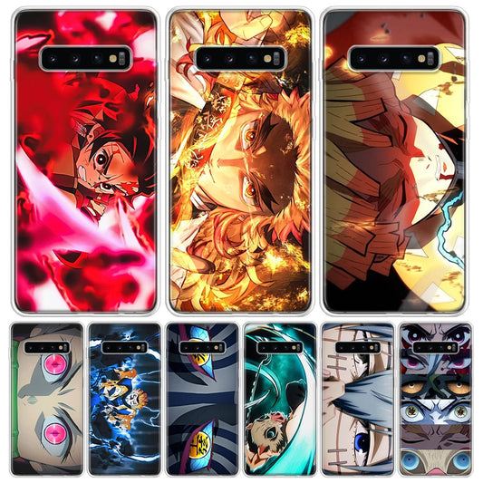 Japan Anime Phone Case For Samsung Galaxy S23 S24 Ultra Soft Cove