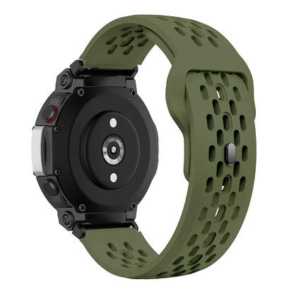 Soft Breathable Silicone Strap For Amazfit T-REX 3 2 Sports Bracelet Watchband For Xiaomi Huami Amazfit Watch T-REX Wrist Band