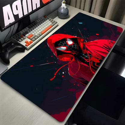 Spider-Man Mouse Pad Laptop HD Anime XXL Keyboard Pad Gamer Cabinet Mousepad PC Gaming Accessories Desk Mat Rubber Carpet