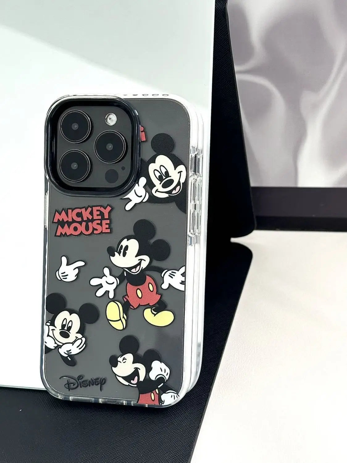 Mickeyy Minniee Mouses Happy Phone Case For iPhone 15 14 13 12 11 Pro Max 7 8 Plus XR XS MAX Y2K Cute Back Cover