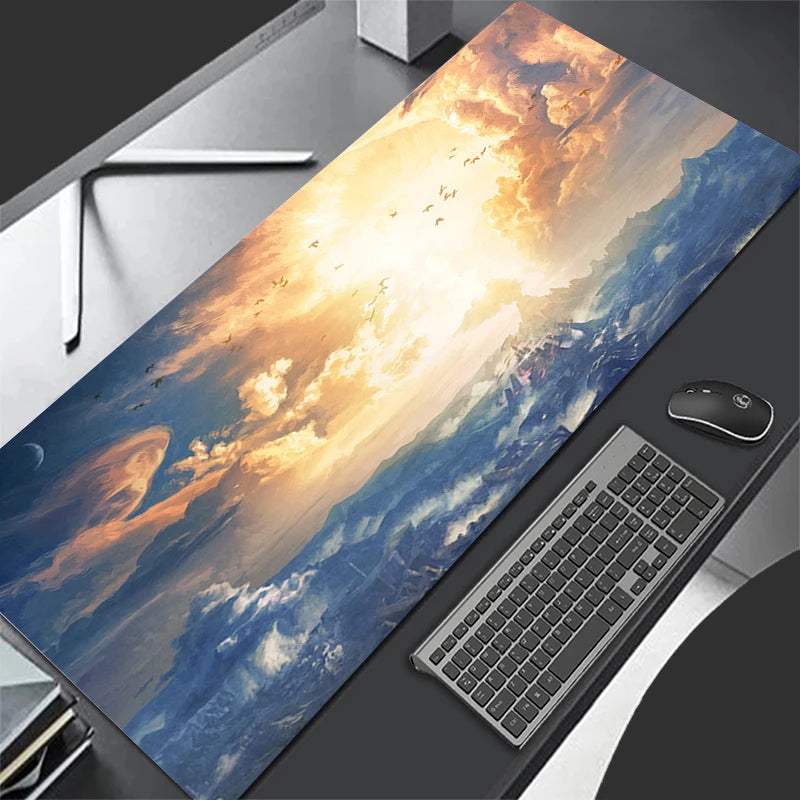 Gaming Mouse Pad The L-Legends of Z-Zeldas HD Custom Mousepad PC Laptop Keyboard Office Table Mat Large Mouse Mats Anime Deskmat