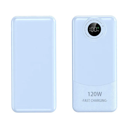 Power Bank Super Fast Charging 120W 200000mAh Ultralarge Capacity Mobile Power External Battery For Samsung Iphone Huawei