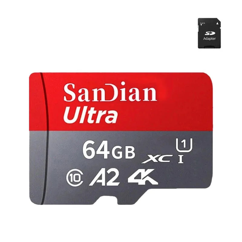 Tarjeta de memoria SD Original de 2TB, tarjeta de memoria TF/SD de 128GB, 256GB, 512GB, Mini tarjeta de memoria Class10 para cámara/teléfono, novedad de 2024