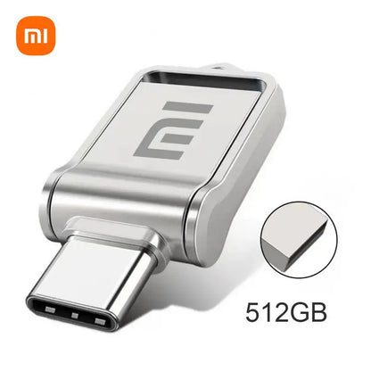 Xiaomi 2TB USB 1TB 512GB 256GB 128GB OTG Metal USB 3,0 Pen Drive clave de alta velocidad Pendrive Mini memoria USB