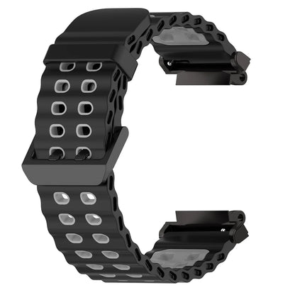 Breathable Silicone Band For Huami Amazfit T-Rex 3 2 Wrist Bracelet Colorful Marine Strap For Amazfit T-Rex Sport Watchband Belt